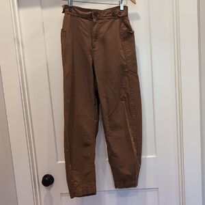 Everlanes Women's Tan Barrel Cargo Ankle